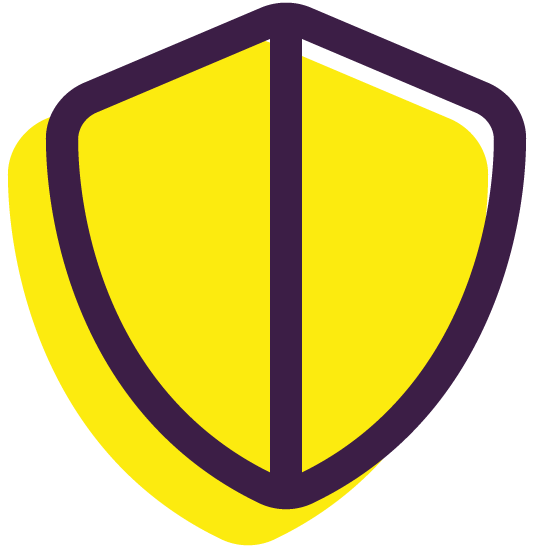 Shield - yellow Icon