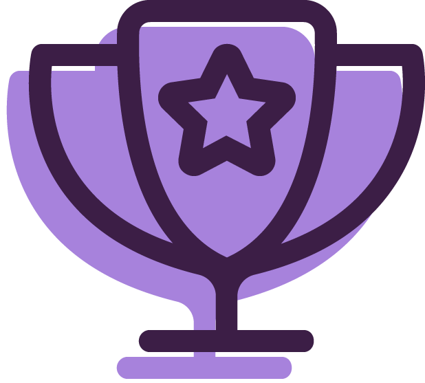 Trophy - lilac Icon