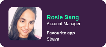 Account Manager Rosie Sang