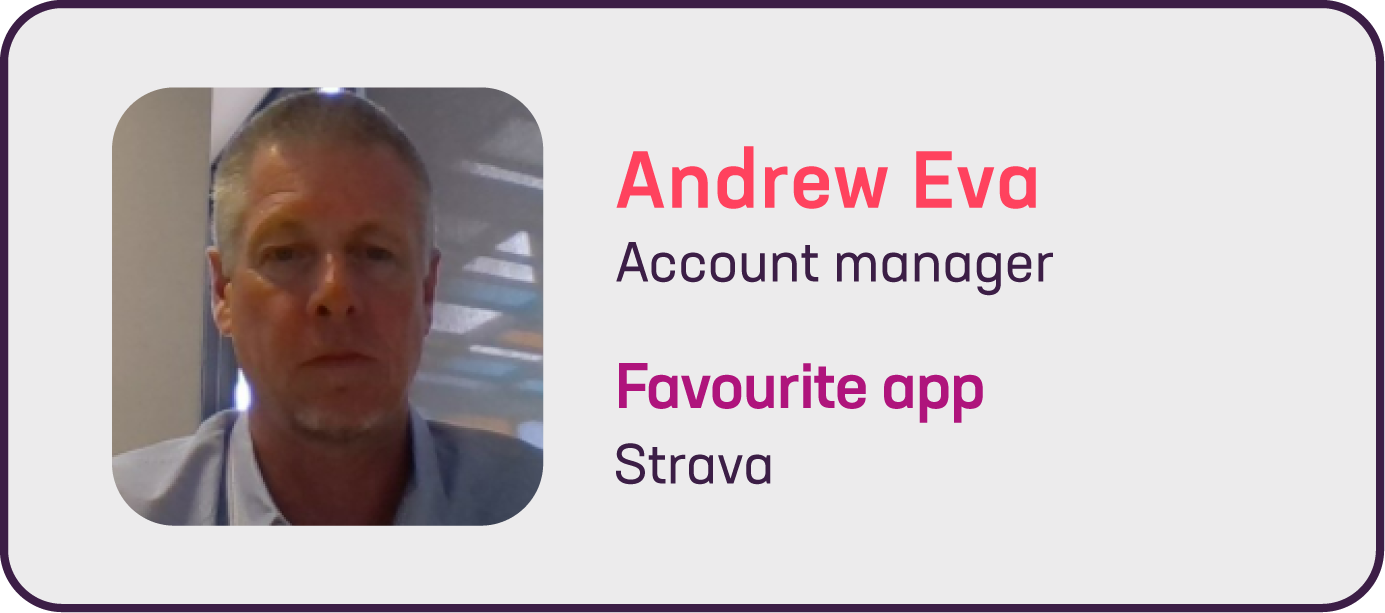 Account Manager Andrew Eva