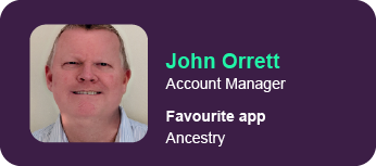 Account Manager John Orrett